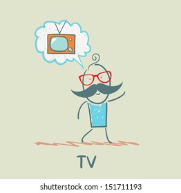 one thinks of the TV