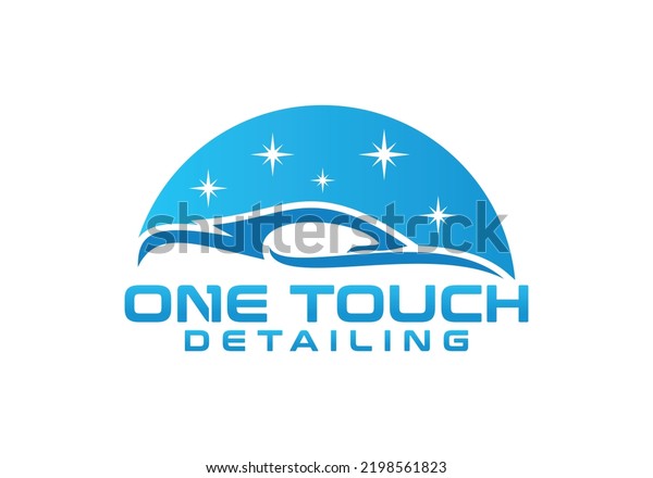 One Touch Car Detailing Logo Design 1 Touch Car\
Wash Logo Design Template