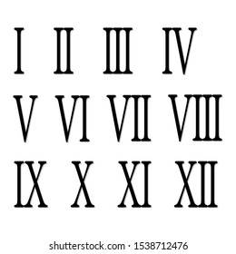 2,796 Roman numerals fonts Images, Stock Photos & Vectors | Shutterstock