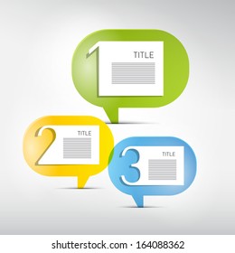 One Two Three, Paper Infographics