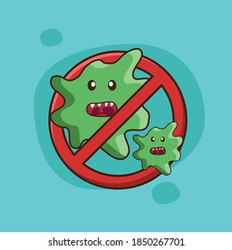 One type of bacteria. A virus that endangers human health. Protect your body from viruses and bacteria