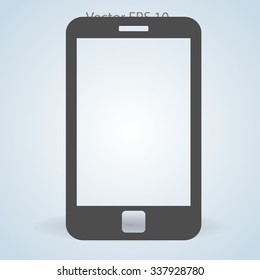 One type of phone - smartphone vector icon