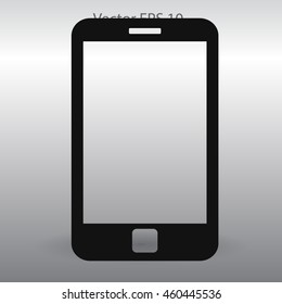 One type of phone - smartphone vector icon