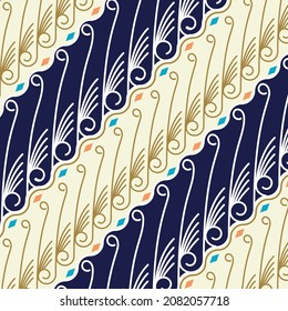 Eine verschiedene Batik aus Indonesien