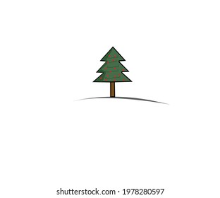 one very beautiful christmas tree