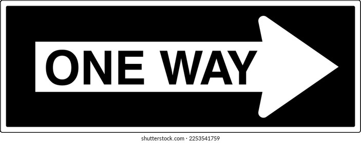 one way arrow icon traffic sign
