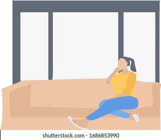 one way to avoid the covid-19 virus is to stay at home, the best way to stay healthy