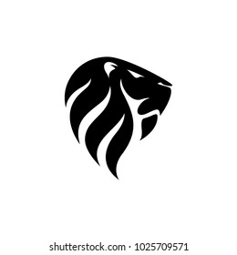 One white chicken logo designed using art elements.