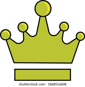 icono de una corona amarilla