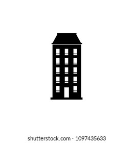 one-block building icon. Element of travel icon for mobile concept and web apps. Thin line one-block building icon can be used for web and mobile. Premium icon