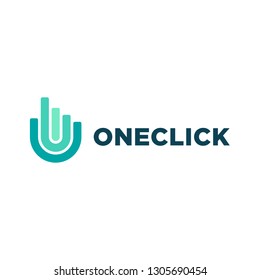 Oneclick Logo - Symbol Logo