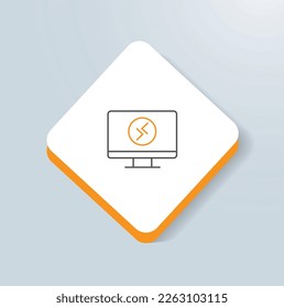 One-click remote sessions icon vector design
