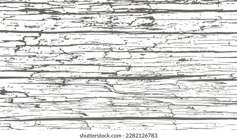 One-color background with old cracked wooden texture