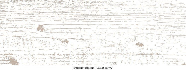 One-color background with the texture of an old knotted wooden board