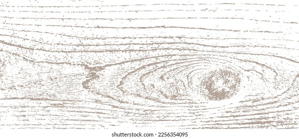 One-color vector background with knotted wood svg