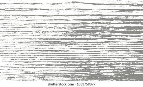 One-color vector texture of an old weathered wooden board