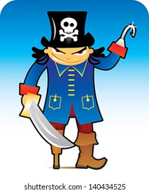 One-legged pirate
