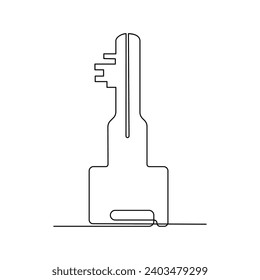 One  line key