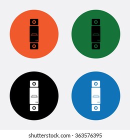 One-phase machine ten amps icon
