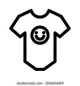 onesie icon or logo isolated sign symbol vector illustration - high quality black style vector icons
