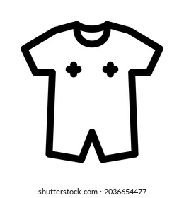 onesie icon or logo isolated sign symbol vector illustration - high quality black style vector icons
