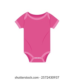 Onesie, Kindergarten Isolated Vector Illustration