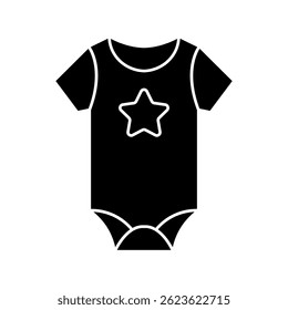 Onesie with star. Clothes baby.
