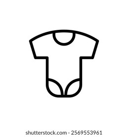 Onesies icon Thin vector set