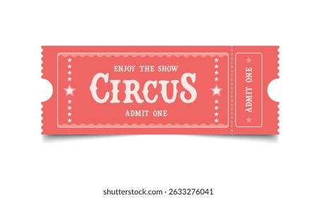 One-tone ticket to the circus