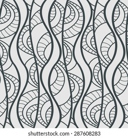 ongoing organic seamless  pattern