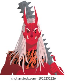 "ONI" japanese's monster as we know as "yokai" 