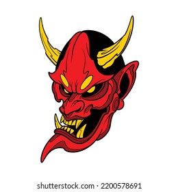 oni mask design for commercial use