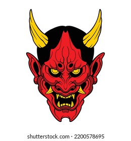 oni mask design for commercial use