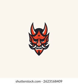Oni mask logo for sale.