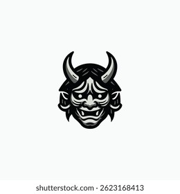 Oni mask logo for sale.