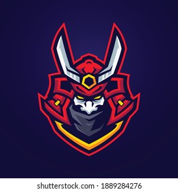 Oni Samurai Esports Logo Templates