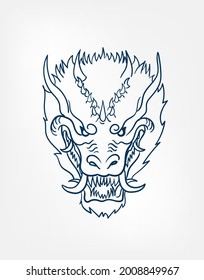 oni samurai mask dragon