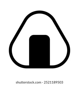 Onigiri-Symbol, Vektorgrafik-Design