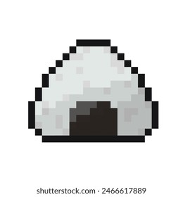 onigiri pixel art for dynamic digital projects and designs.