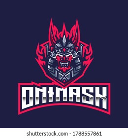 The Onimask Esport Logo Template
