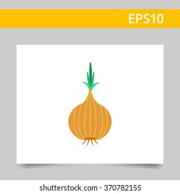 Onion bulb icon