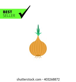 Onion bulb icon