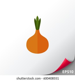 Onion bulb icon