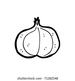caricatura de cebolla
