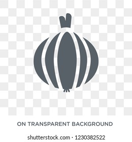 Onion icon. Onion design concept from Fruit and vegetables collection. Simple element vector illustration on transparent background.