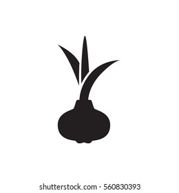 onion icon illustration isolated vector sign symbol