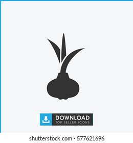 onion icon illustration isolated vector sign symbol