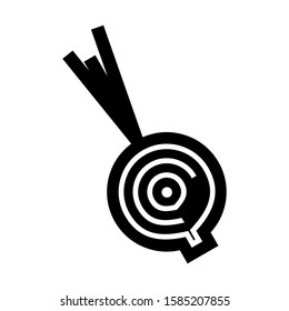 onion icon isolated sign symbol vector illustration - high quality black style vector icons
