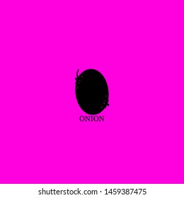 onion icon sign signifier vector