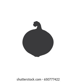 Onion icon, vector illustration design. Vegetables collection.